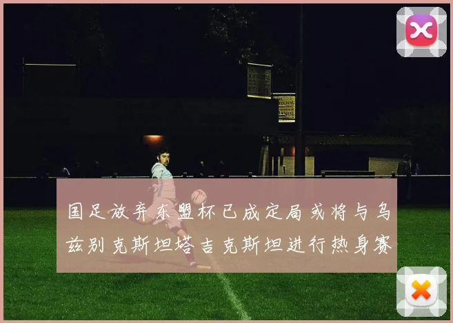 国足放弃东盟杯已成定局或将与乌兹别克斯坦塔吉克斯坦进行热身赛